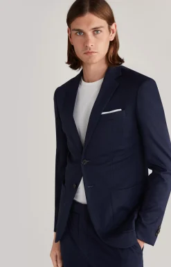 Sale JOOP! Dash Jersey Jacket in Navy Flecked mottled navy