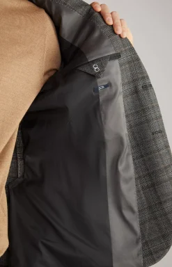 New JOOP! Dash Modular Jacket in a Grey Check grey checked