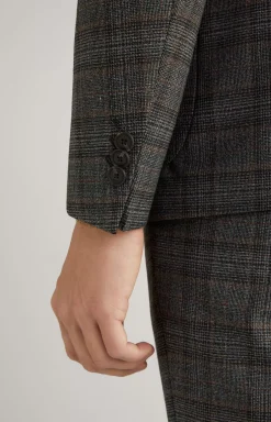 New JOOP! Dash Modular Jacket in a Grey Check grey checked
