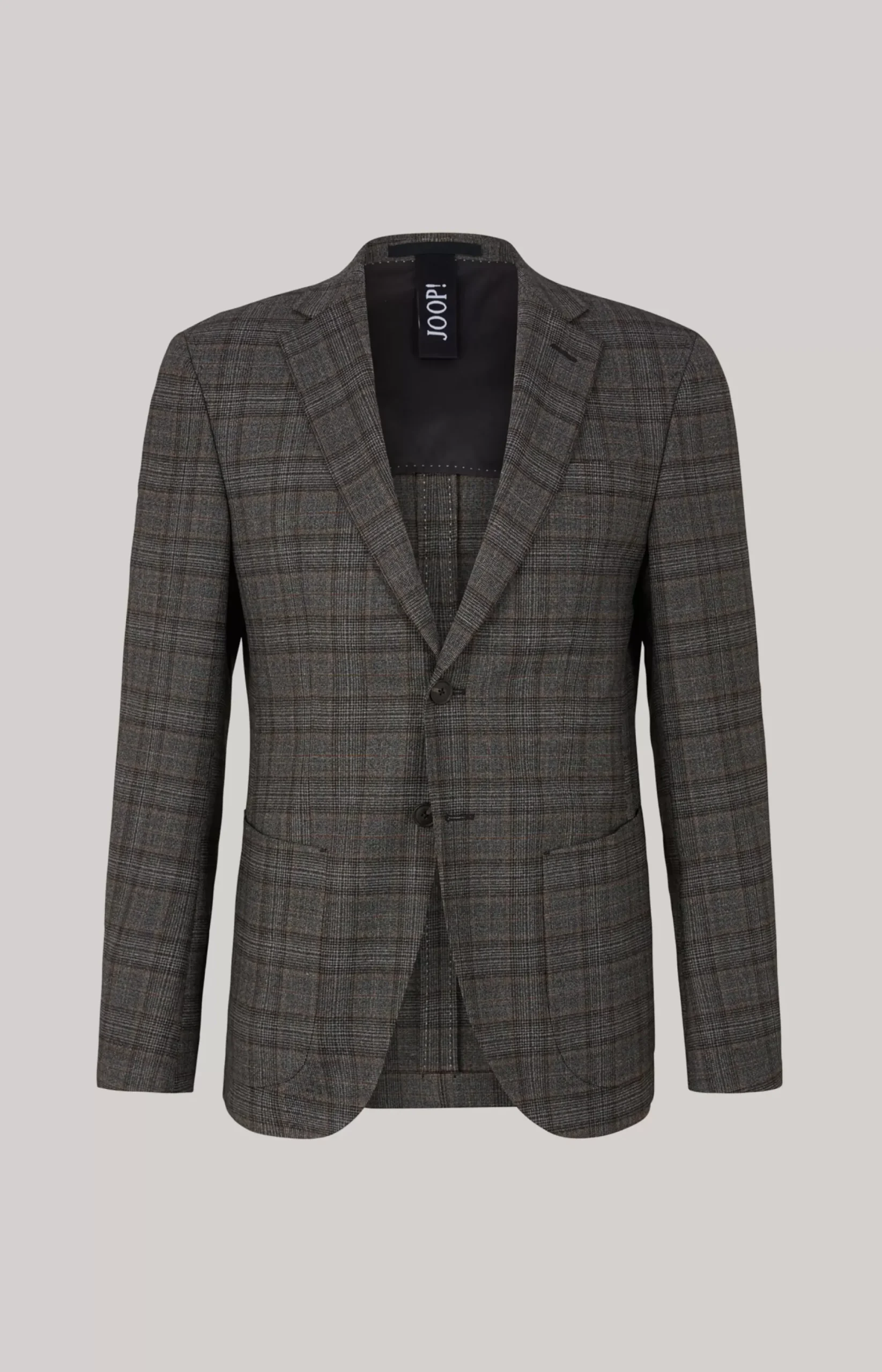 New JOOP! Dash Modular Jacket in a Grey Check grey checked