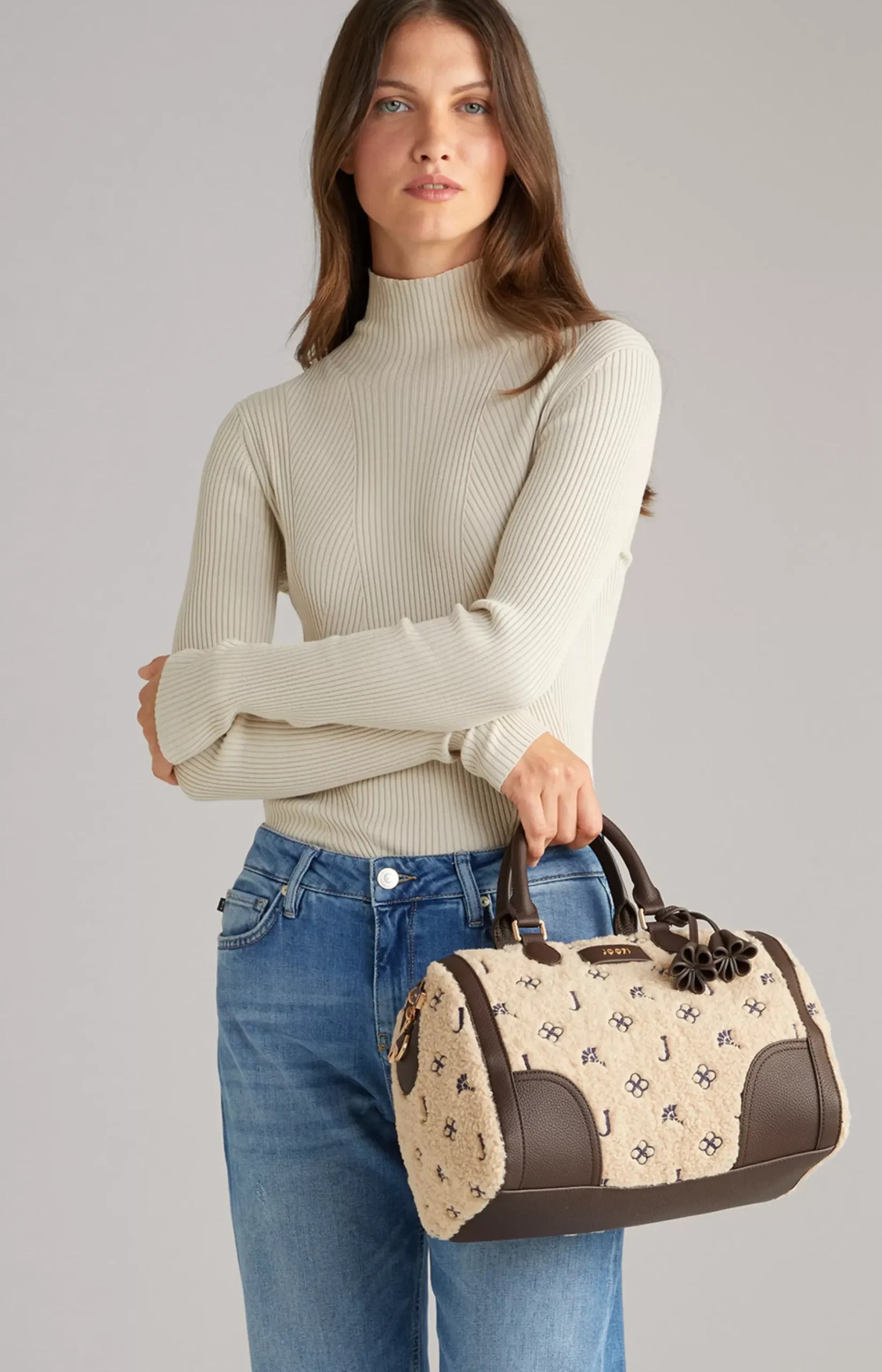 Clearance JOOP! Decoro Peluche Aurora Handbag in beige