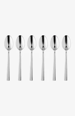 New JOOP! Dining Glamour Espresso Spoons - Set of 6 in Shiny Look silver