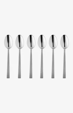 Best JOOP! Dining Glamour Espresso Spoons - Set of 6 in Satin Look silver