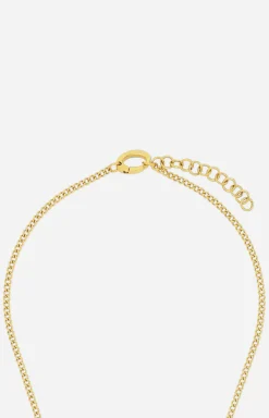 Sale JOOP! Enamel Black Necklace in /Black gold