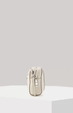 Clearance JOOP! Estate Casta Leather Shoulder Bag in light grey