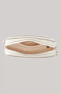 Clearance JOOP! Estate Casta Leather Shoulder Bag in light grey
