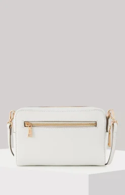 Clearance JOOP! Estate Casta Leather Shoulder Bag in white