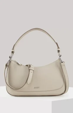 Clearance JOOP! Estate Loreen Leather Shoulder Bag in light grey