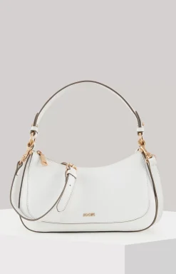 Hot JOOP! Estate Loreen Leather Shoulder Bag in white