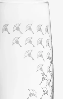 Sale JOOP! Faded Cornflower Champagne Glass - Set of 2 matt white