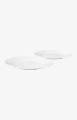 Hot JOOP! Faded Cornflower Dinner Plate - Set of 2 in white