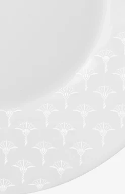 Hot JOOP! Faded Cornflower Dinner Plate - Set of 2 in white