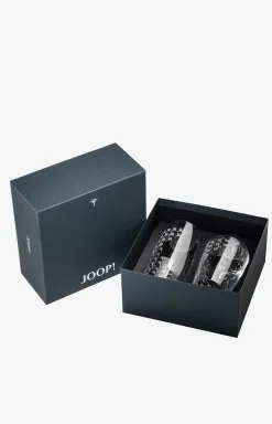 Sale JOOP! Faded Cornflower Long Drink Glass - Set of 2 matt white