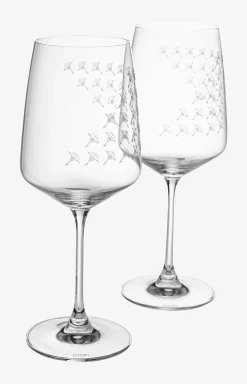 Online JOOP! Faded Cornflower red wine glass - set of 2 matt white