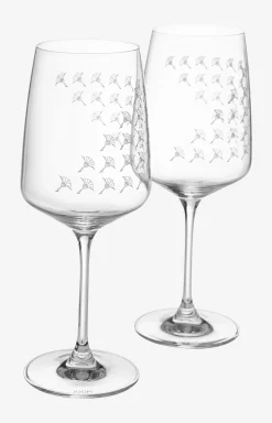 New JOOP! Faded Cornflower White Wine Glass - Set of 2 in matt white