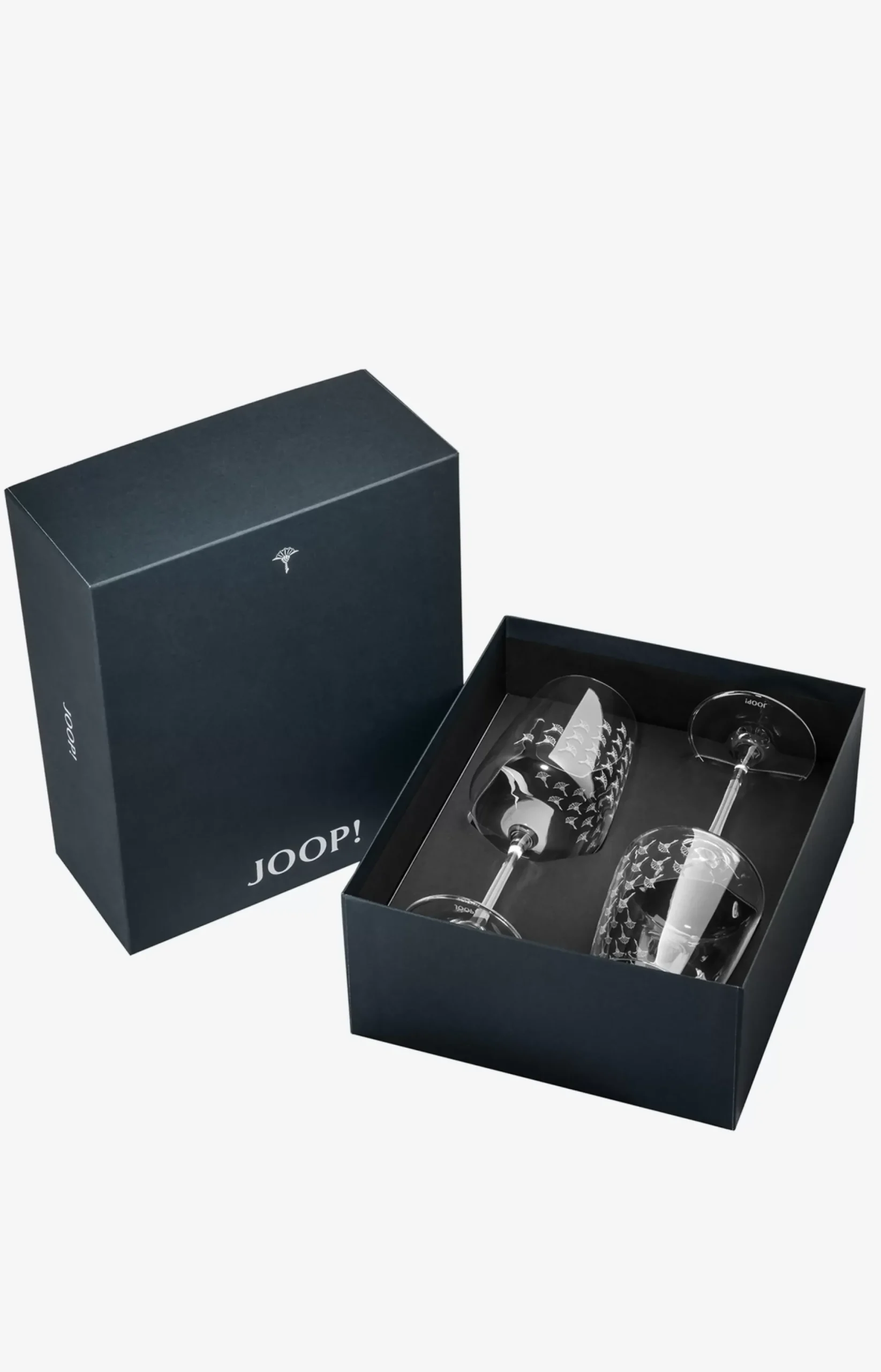New JOOP! Faded Cornflower White Wine Glass - Set of 2 in matt white