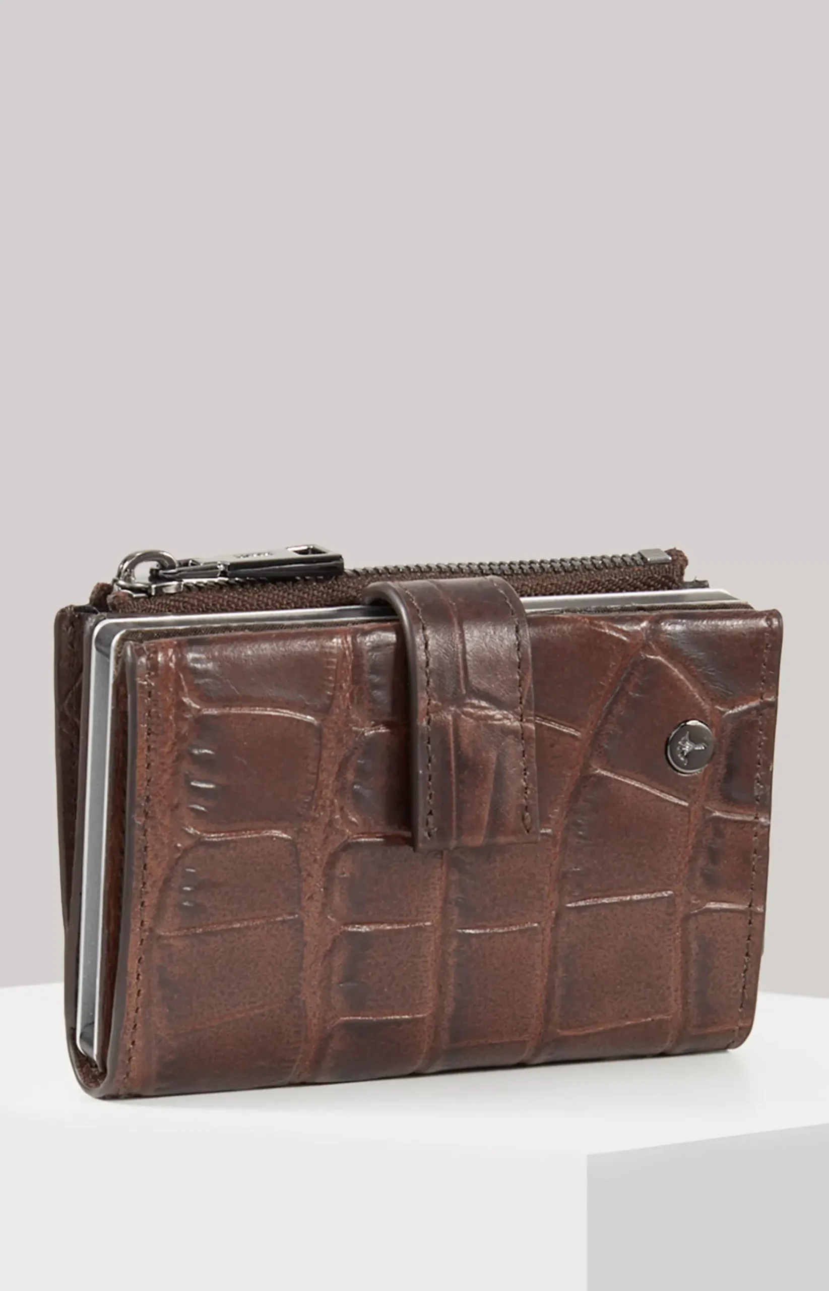 Outlet JOOP! Fano C-Four E-Cage Card Holder in dark brown