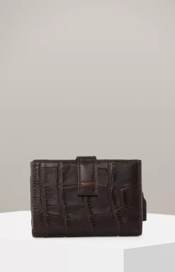 Outlet JOOP! Fano C-Three E-Cage Wallet in dark brown
