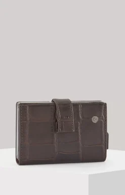 Discount JOOP! Fano C-Two E-Cage wallet in dark brown