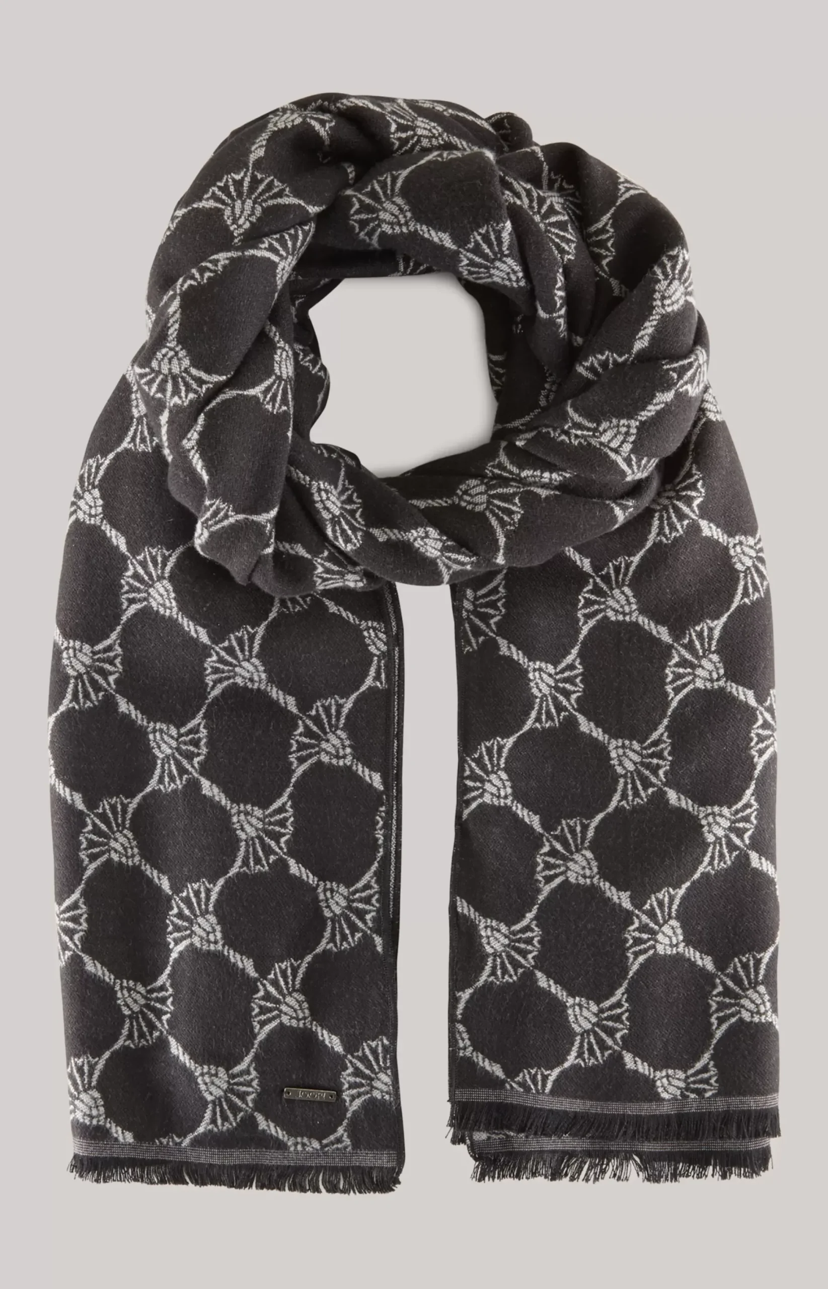 Outlet JOOP! Felix Cornflower Scarf in black
