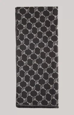 Outlet JOOP! Felix Cornflower Scarf in black