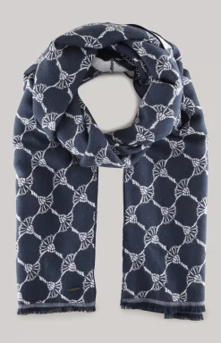 Online JOOP! Felix Cornflower Scarf in navy