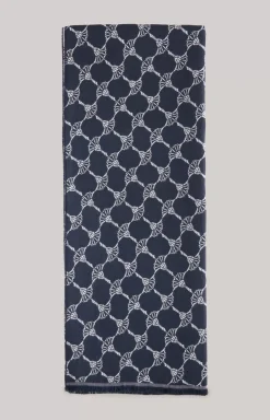 Online JOOP! Felix Cornflower Scarf in navy