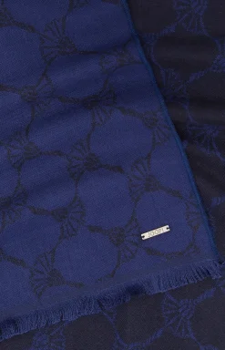 New JOOP! Felix cornflower Scarf in dark blue
