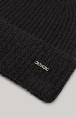 Hot JOOP! Fenol Knitted Hat in black