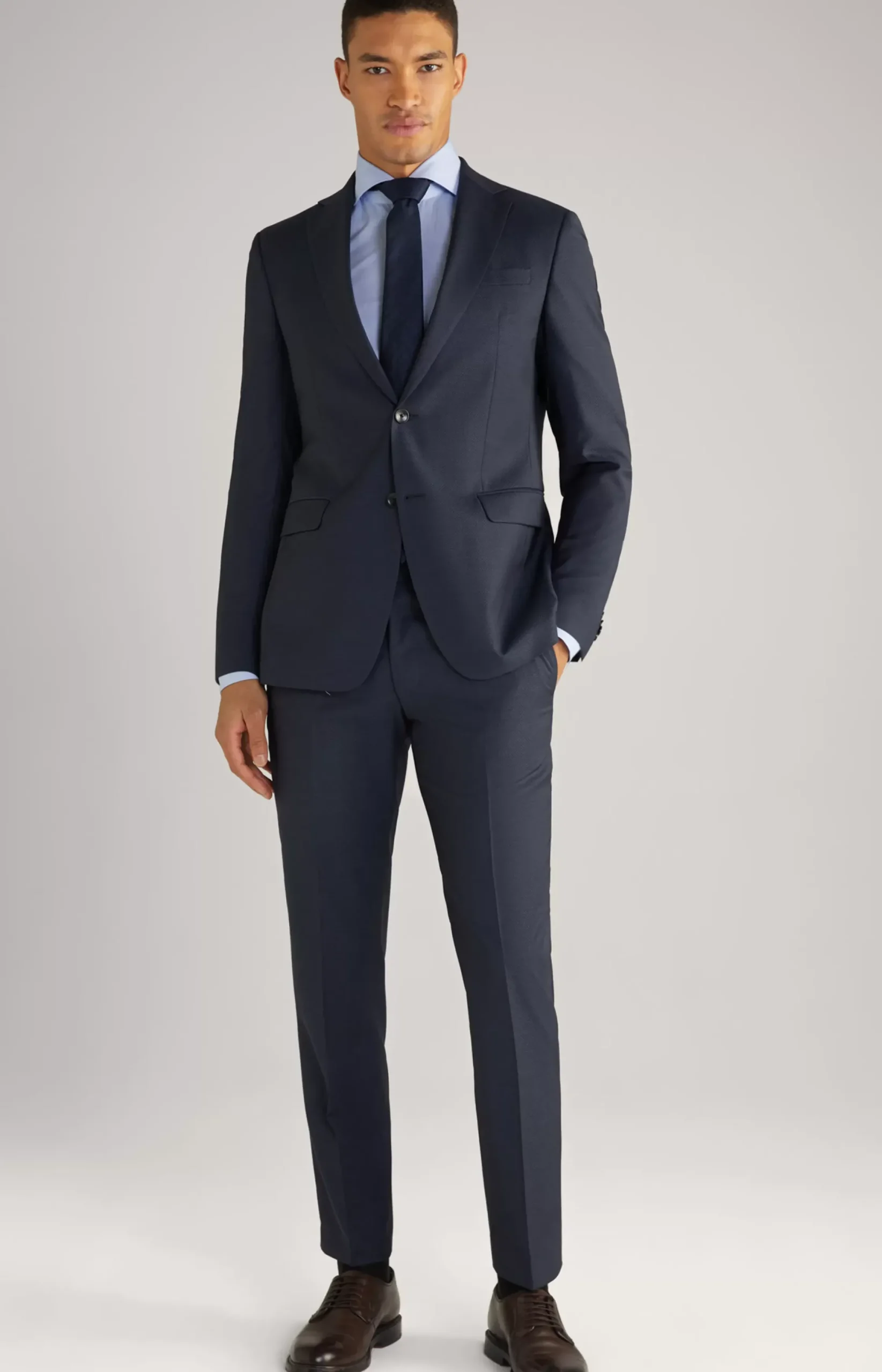 Hot JOOP! Finch-Brad Virgin Wool Suit in mottled navy