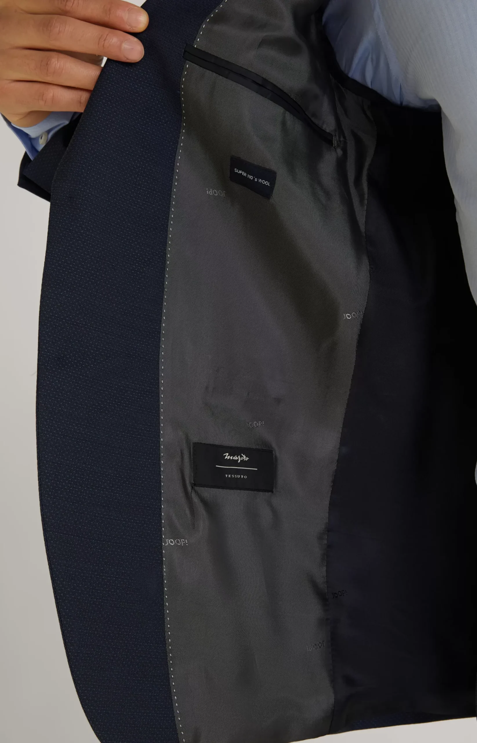 Hot JOOP! Finch-Brad Virgin Wool Suit in mottled navy