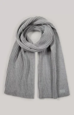 Clearance JOOP! Francis Knitted Scarf in grey