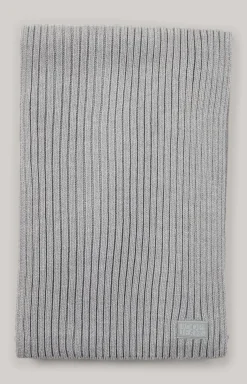 Clearance JOOP! Francis Knitted Scarf in grey