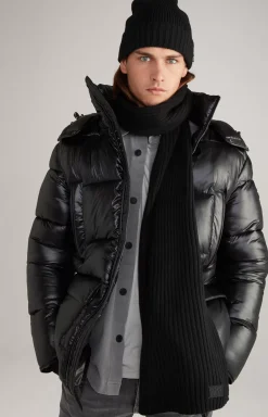 Sale JOOP! Francis Knitted Scarf in black