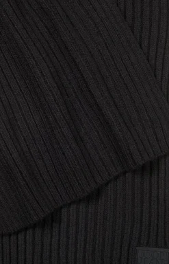 Sale JOOP! Francis Knitted Scarf in black