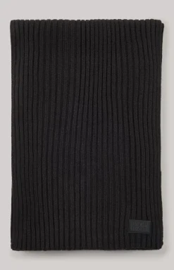 Sale JOOP! Francis Knitted Scarf in black