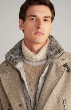 Hot JOOP! Gary Coat in a Pattern light brown