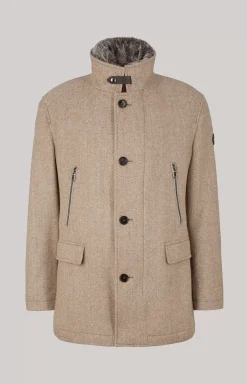 Hot JOOP! Gary Coat in a Pattern light brown
