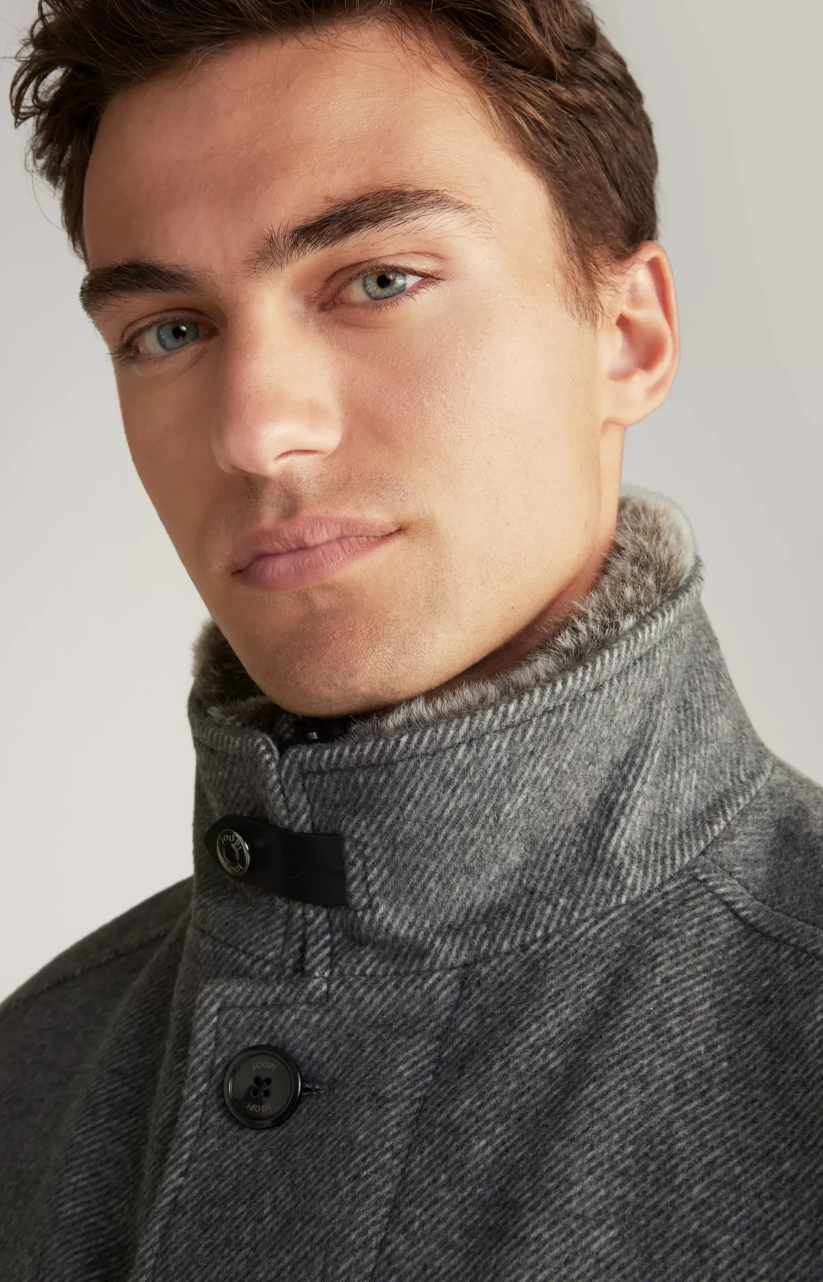 Outlet JOOP! Gary Coat in Grey Marl grey melange