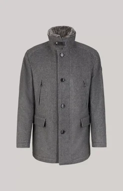 Outlet JOOP! Gary Coat in Grey Marl grey melange