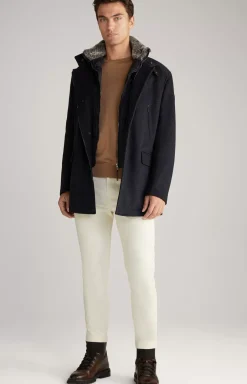 Online JOOP! Gary Coat in Mottled navy