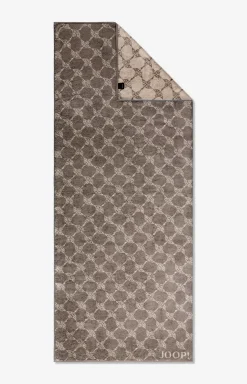 Clearance JOOP! /Beige Cornflower Terrycloth Series in graphite