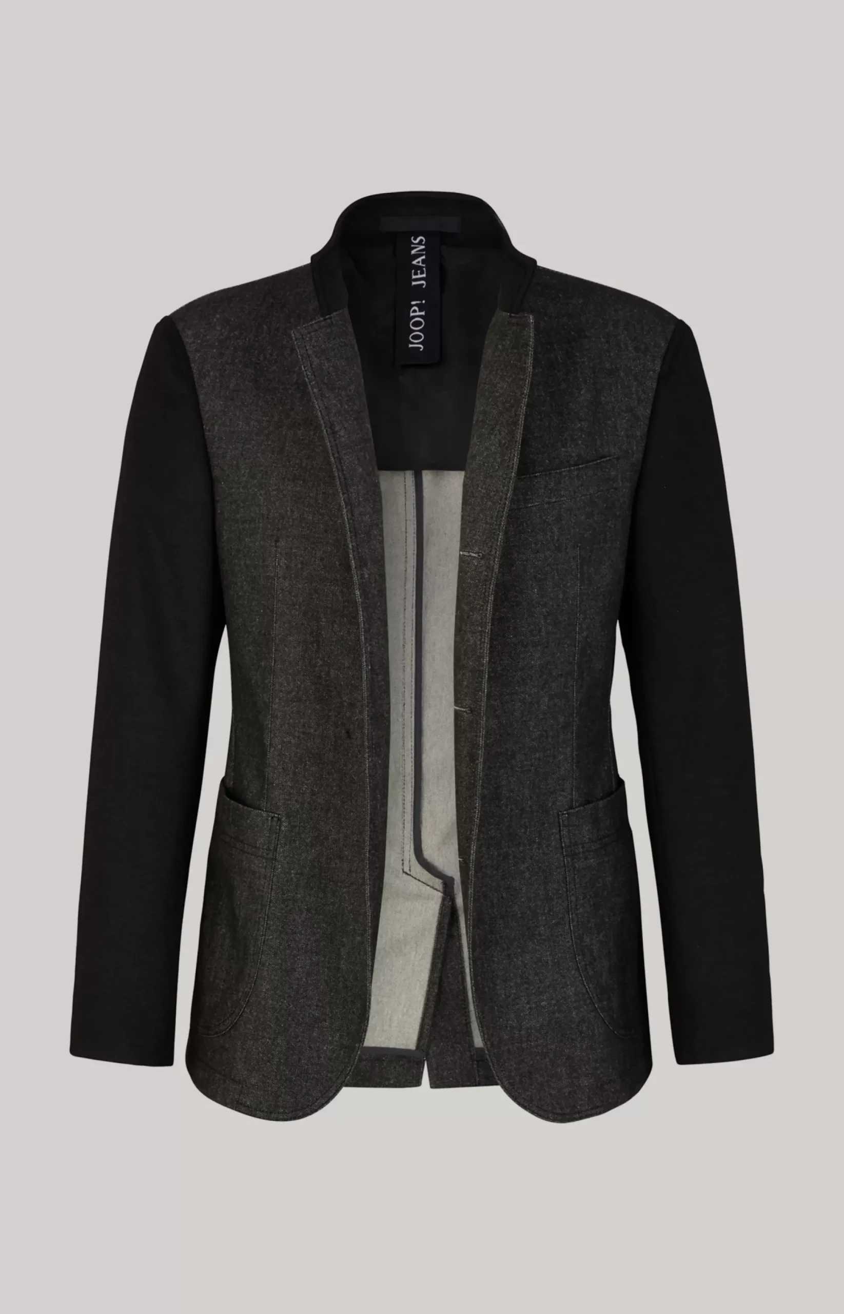 JOOP! Hankoz Jacket in grey/black melange