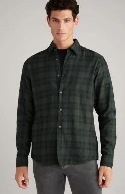 Hot JOOP! Hanson Shirt in dark green