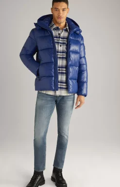 Outlet JOOP! Harvi Flannel Shirt in Red/Beige Check navy