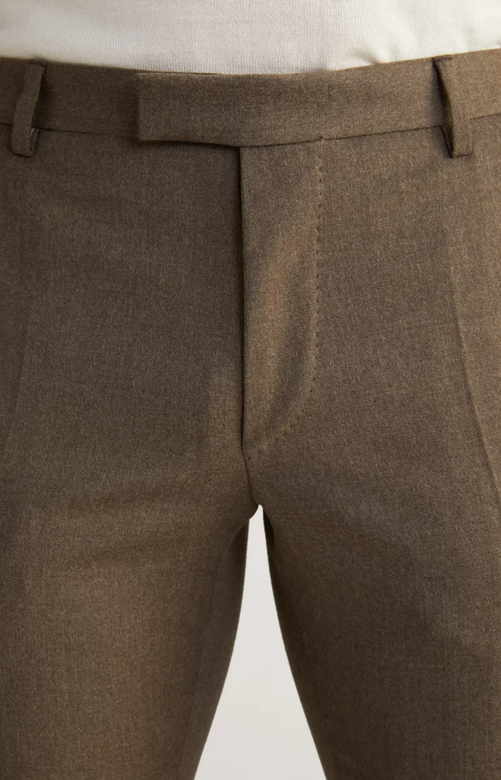 Outlet JOOP! Haspar-Bloom Flannel Suit in Dark Brown Mélange dark brown melange