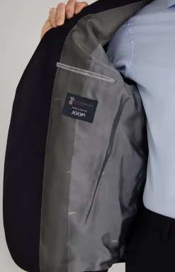 New JOOP! Haspar-Bloom Flannel Suit in dark blue