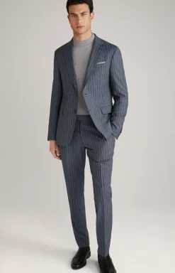 Online JOOP! Haspar-Bloom Suit in Blue Stripes blue striped