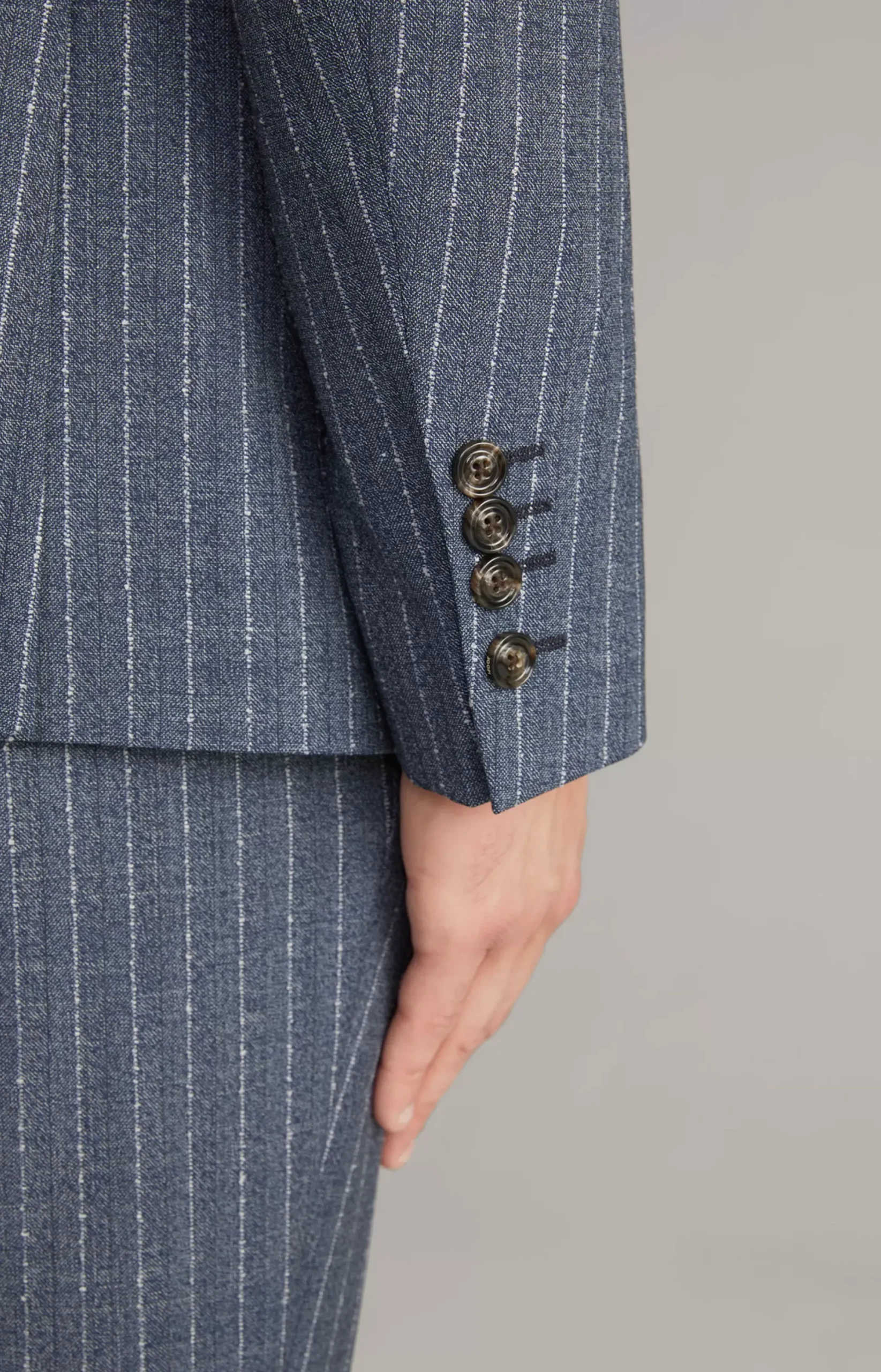 Online JOOP! Haspar-Bloom Suit in Blue Stripes blue striped