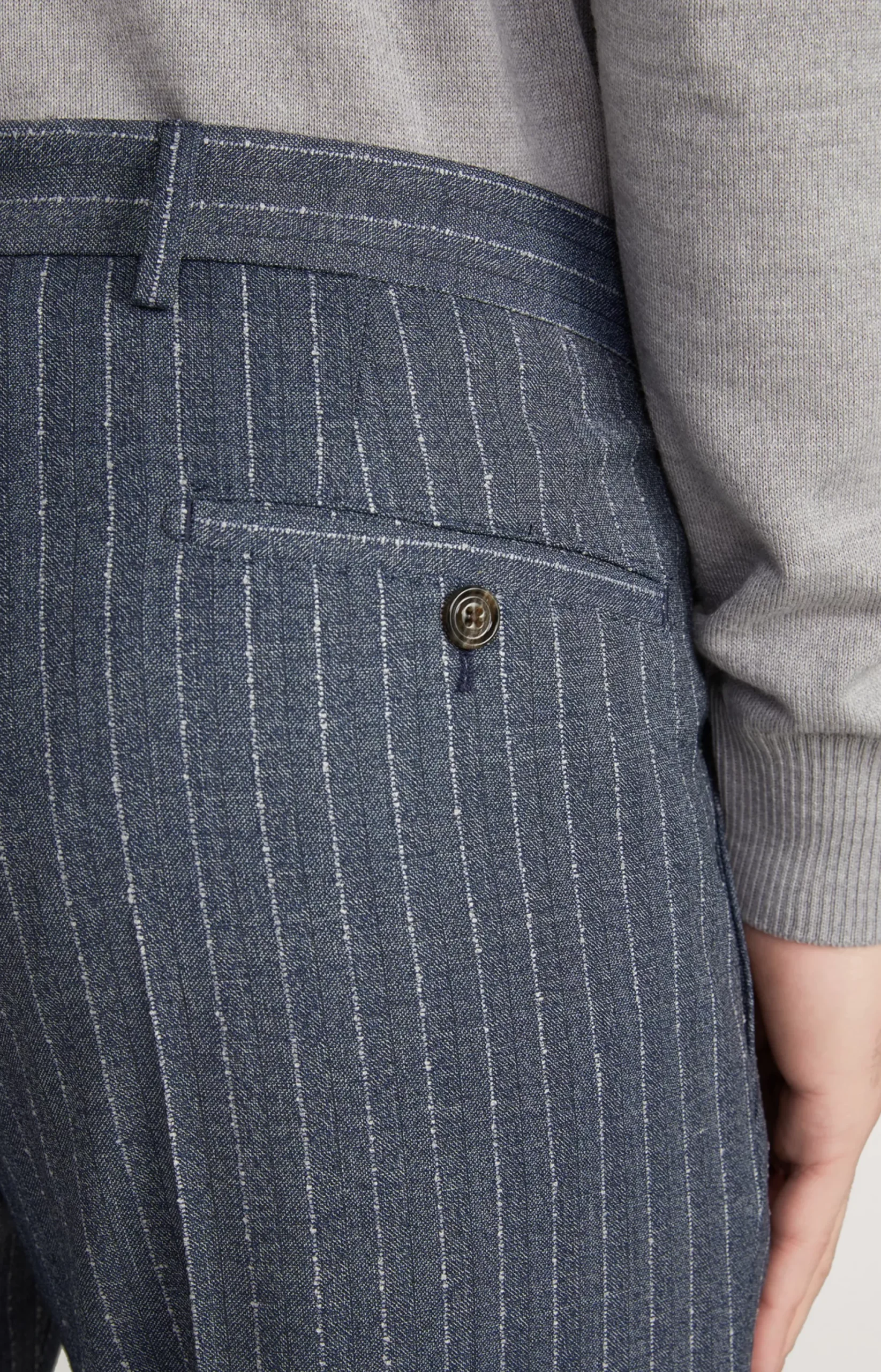 Online JOOP! Haspar-Bloom Suit in Blue Stripes blue striped